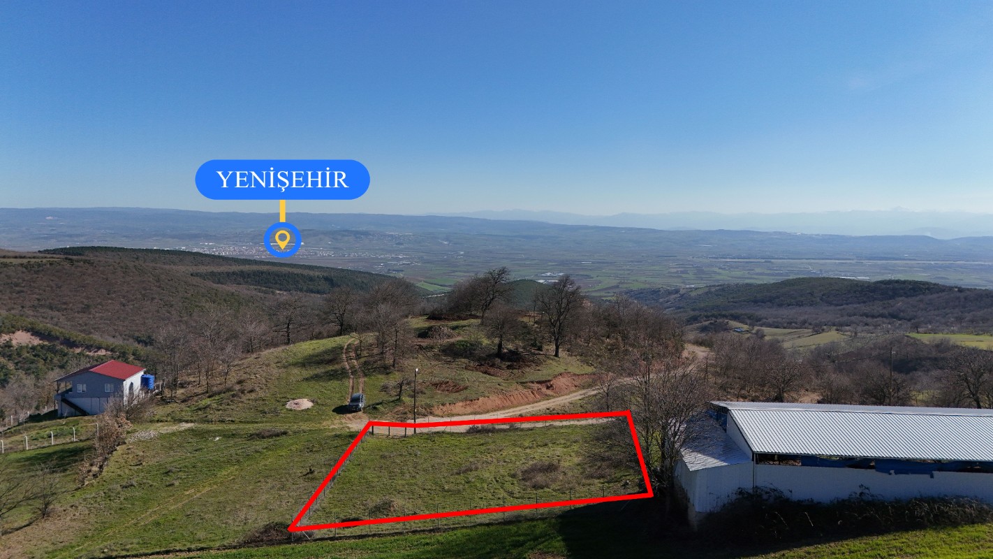 Bursa Yenişehir Reşadiyede Projeli İmarlı Satılık Arsa