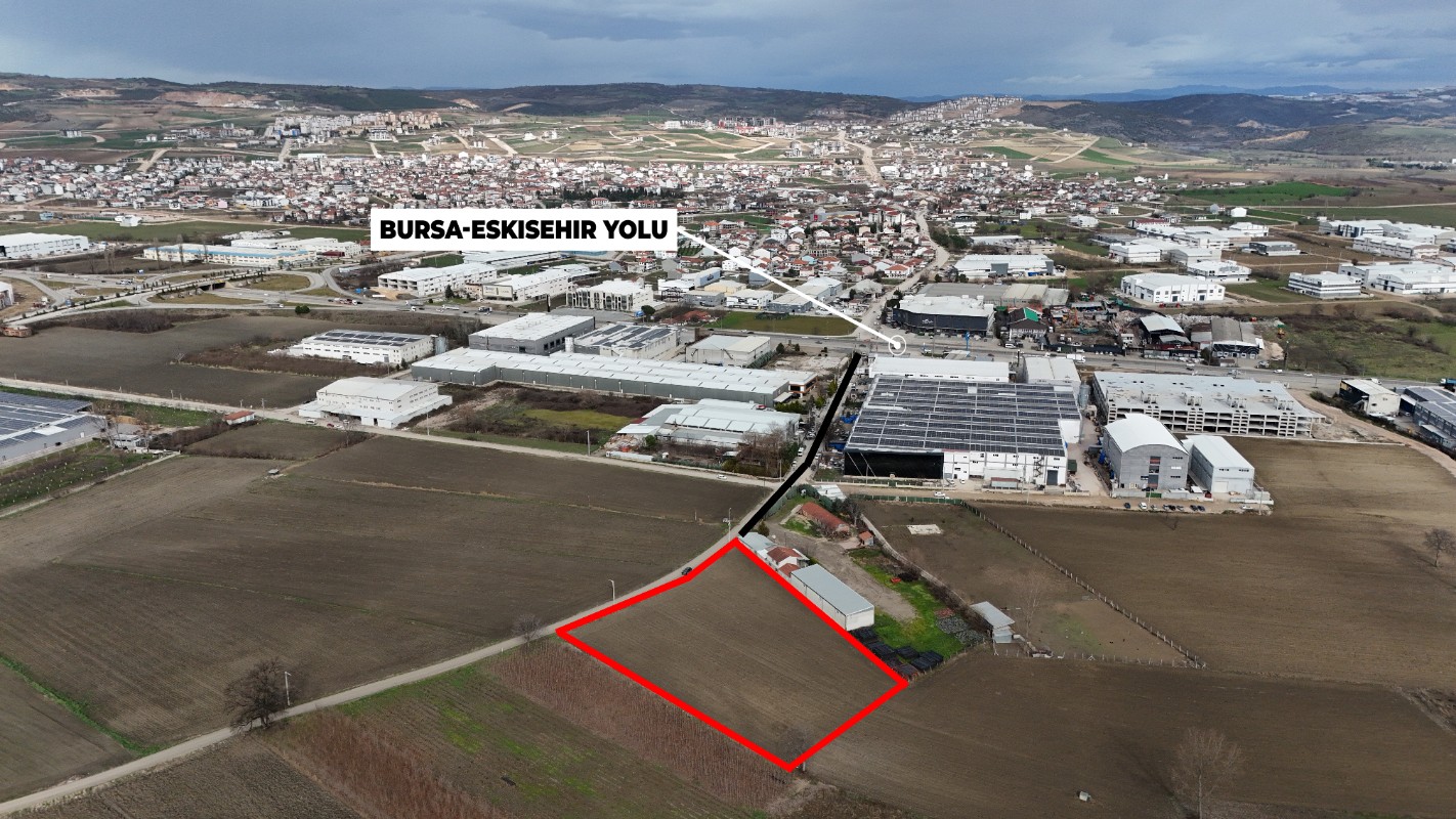 BURSA İNEGÖL YENİCE SANAYİ İÇİNDE ANKARA ASFALTINA 300 METRE
