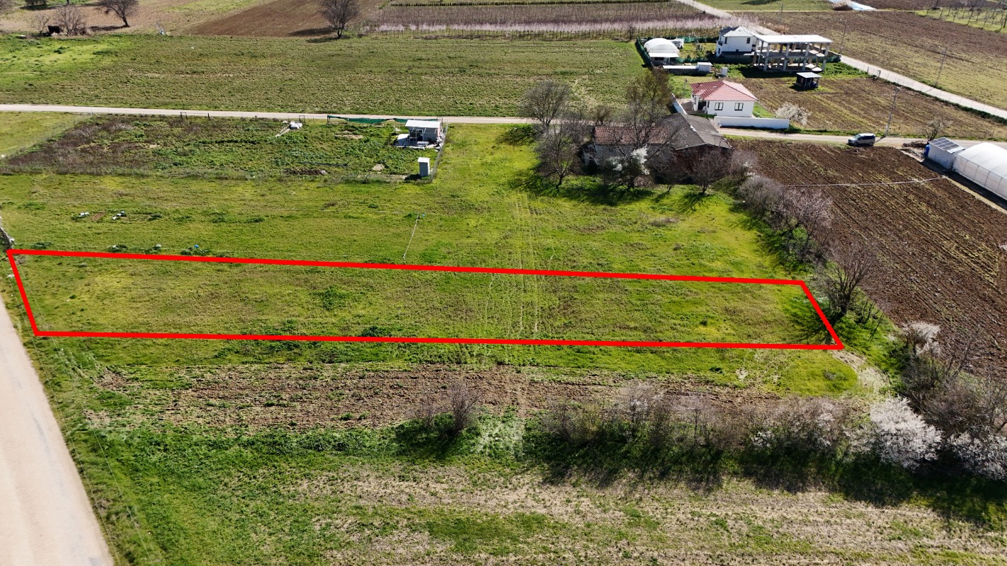 Bursa Yenişehir Koyunhisarda 1.502 m² Satılık Arsa | Yola Cephe