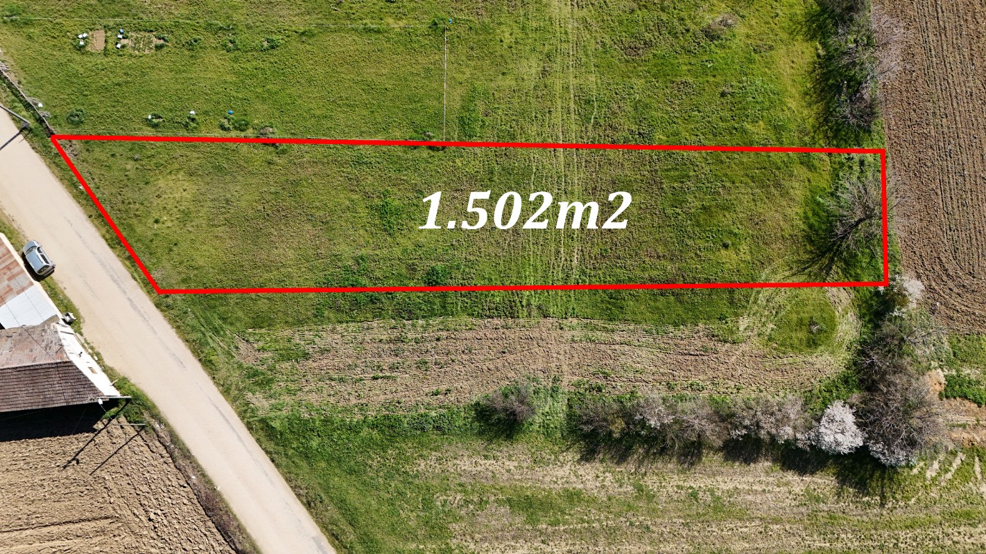 Bursa Yenişehir Koyunhisarda 1.502 m² Satılık Arsa | Yola Cephe