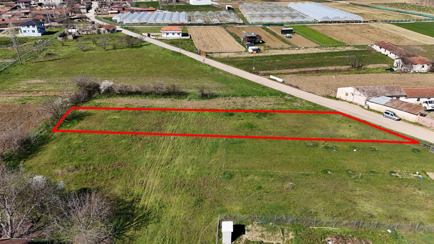 Bursa Yenişehir Koyunhisarda 1.502 m² Satılık Arsa | Yola Cephe