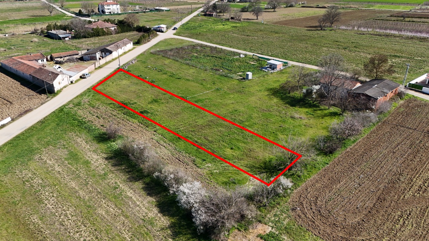 Bursa Yenişehir Koyunhisarda 1.502 m² Satılık Arsa | Yola Cephe
