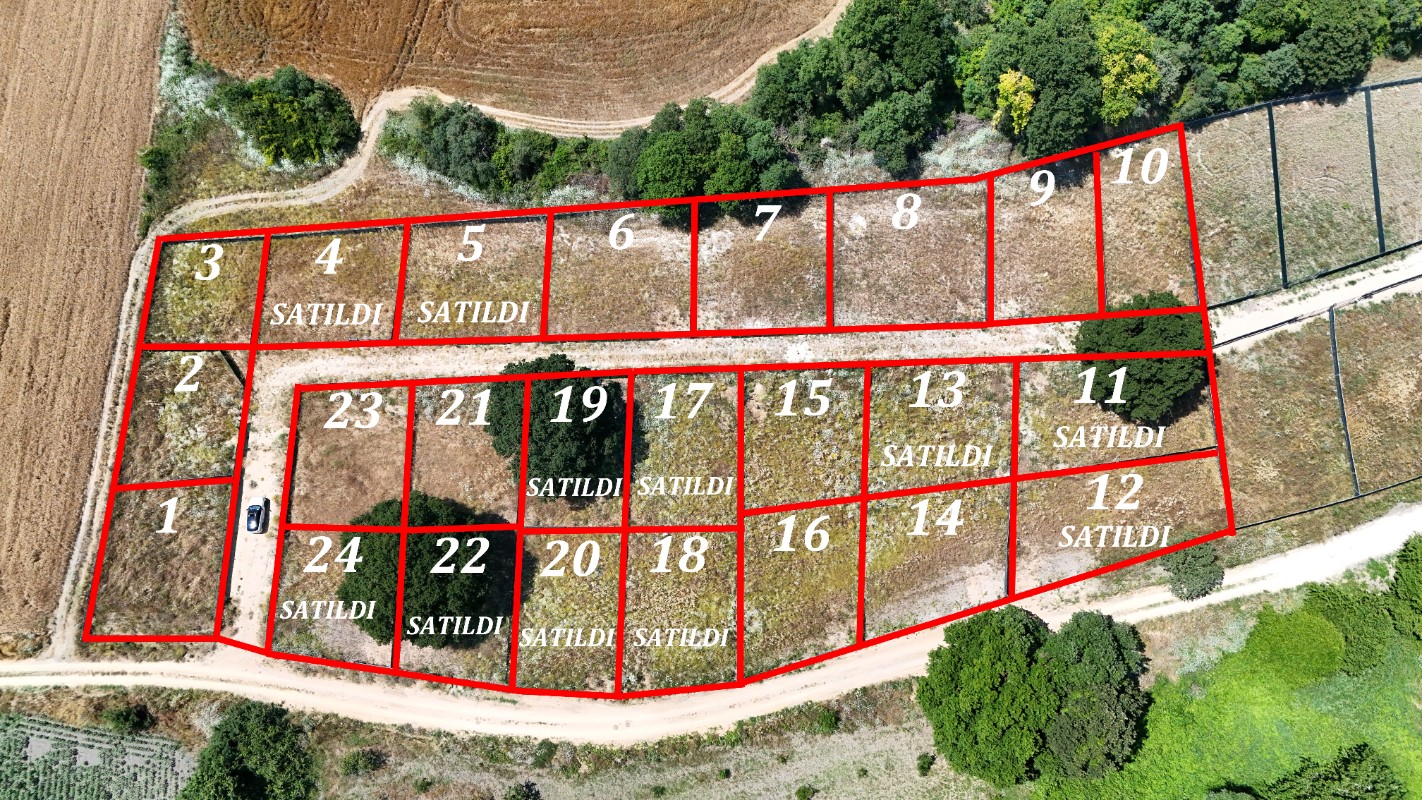 Mudanya Hançerli'de 292m² Hisseli Bahçe - Doğayla Baş Başa!