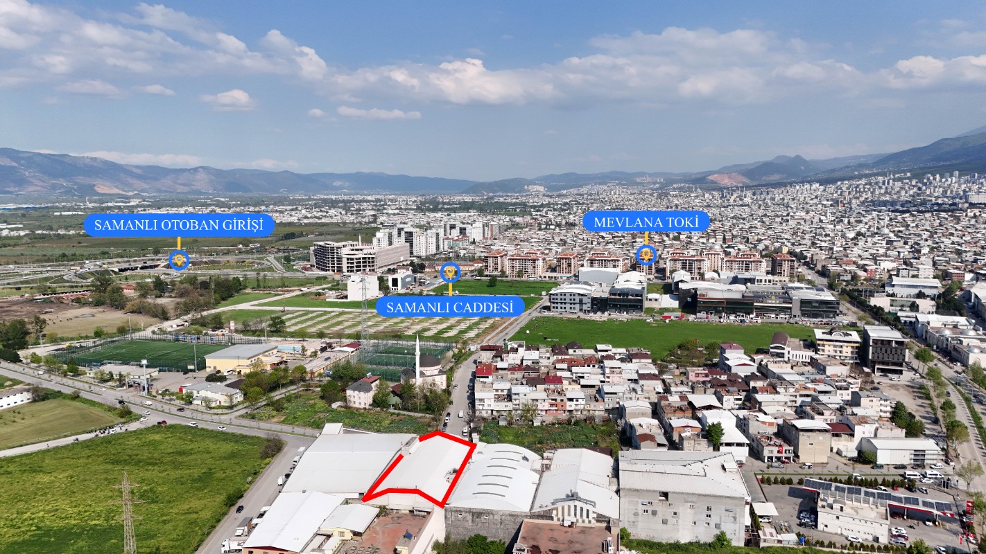 Bursa Yıldırım Yunus Emrede 7.250 m² Komple Satılık Bina