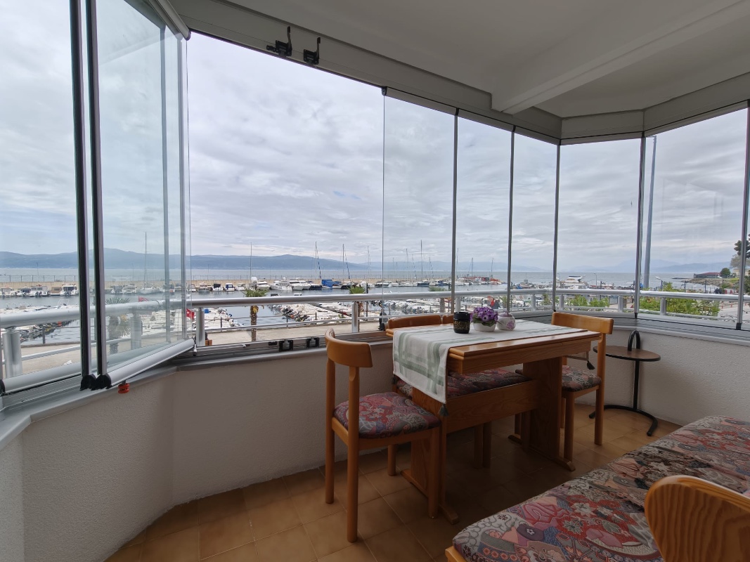MUDANYA HALİTPAŞADA DENİZ MANZARALI 3+1 EŞYALI KİRALIK DAİRE