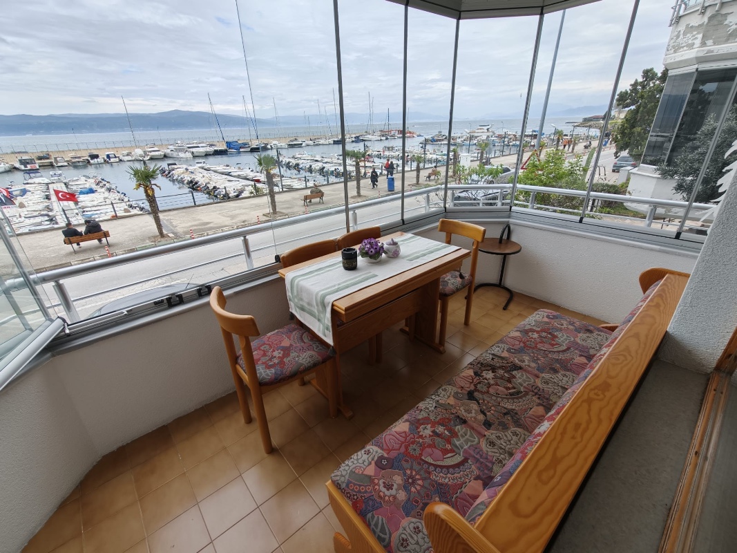 MUDANYA HALİTPAŞADA DENİZ MANZARALI 3+1 EŞYALI KİRALIK DAİRE