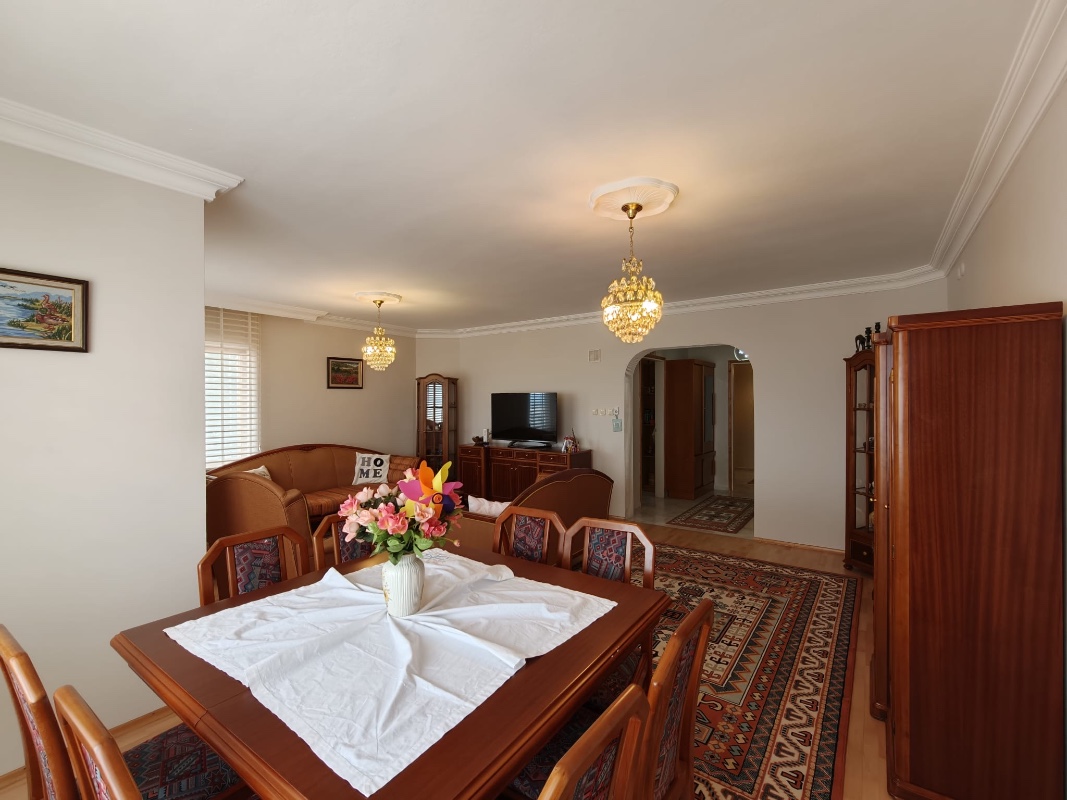 MUDANYA HALİTPAŞADA DENİZ MANZARALI 3+1 EŞYALI KİRALIK DAİRE