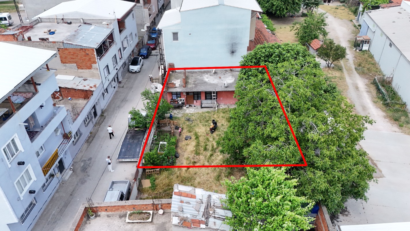 Bursa Yıldırım Demetevler'de Proje ve Ruhsat Almaya Uygun Satılık Arsa