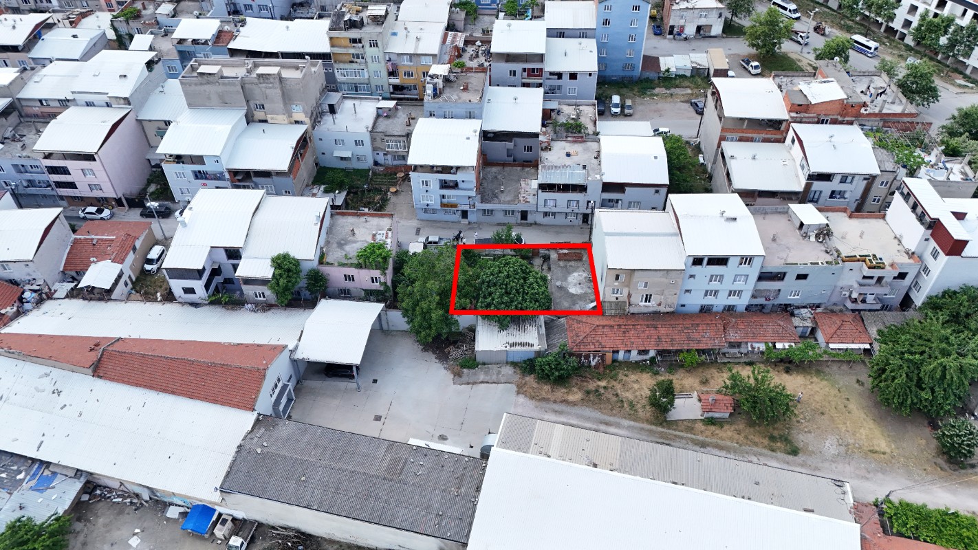 Bursa Yıldırım Demetevler'de Proje ve Ruhsat Almaya Uygun Satılık Arsa