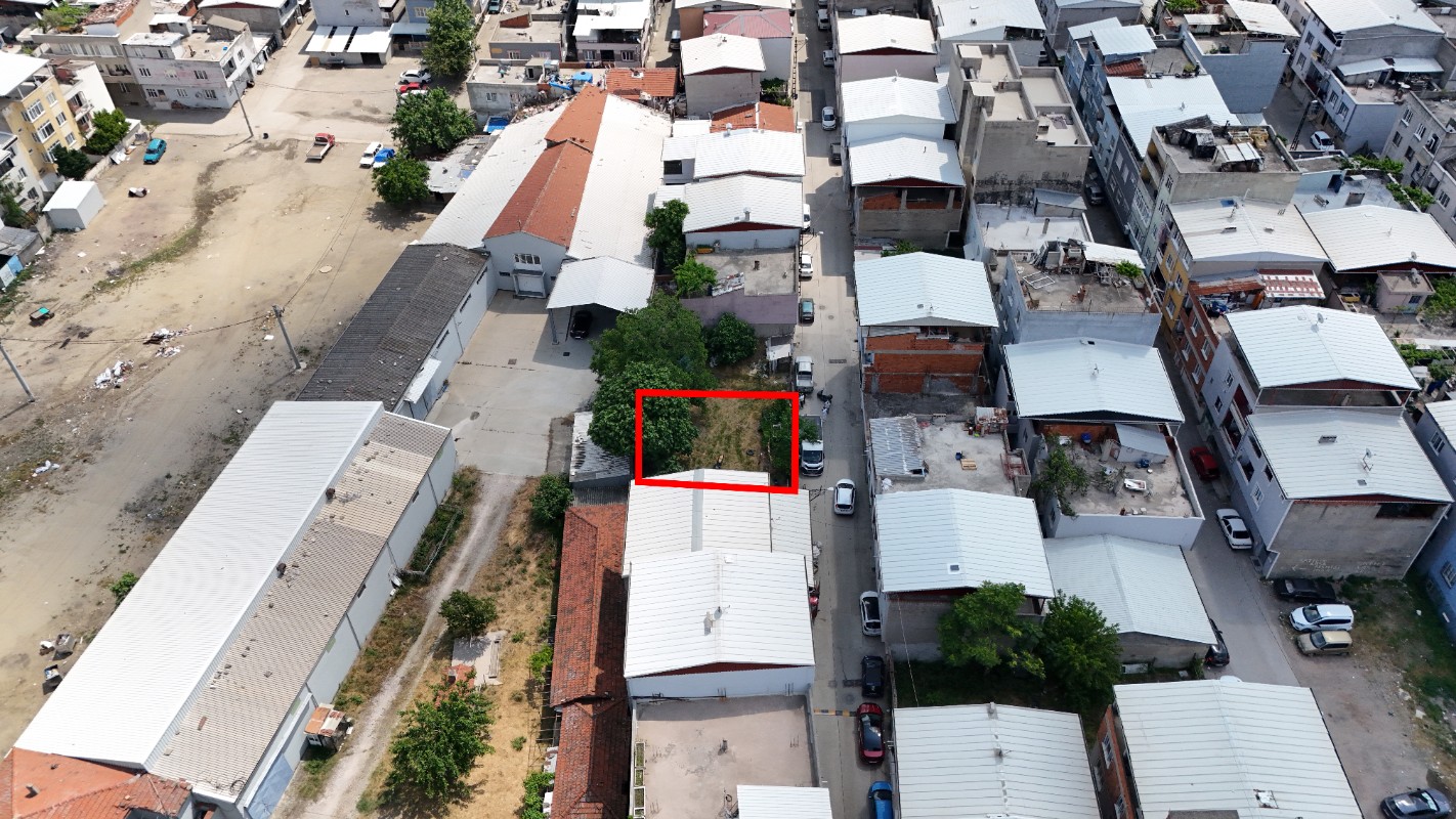 Bursa Yıldırım Demetevler'de Proje ve Ruhsat Almaya Uygun Satılık Arsa