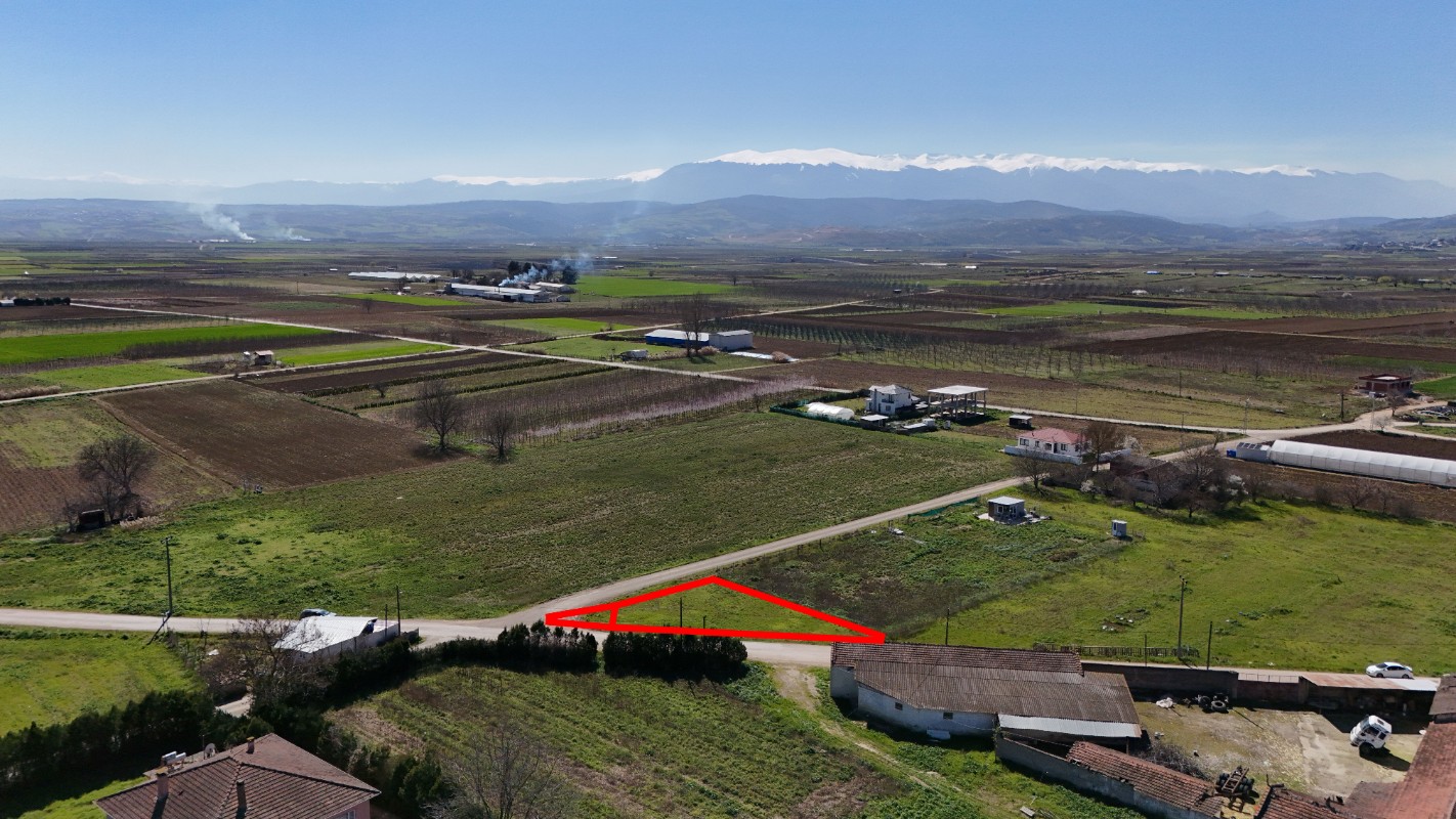 Bursa Yenişehir Koyunhisarda 594 m² Satılık Arsa | Yola Cephe