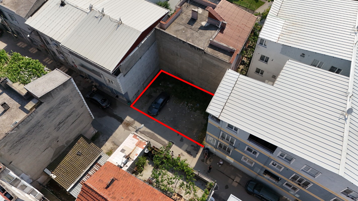 BURSA YILDIRIM DEMETEVLER RUHSATI HAZIR 4 DAİRELİK ARSA