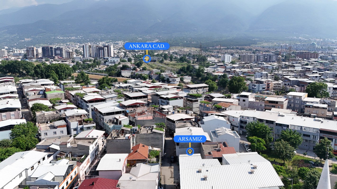 BURSA YILDIRIM DEMETEVLER RUHSATI HAZIR 4 DAİRELİK ARSA