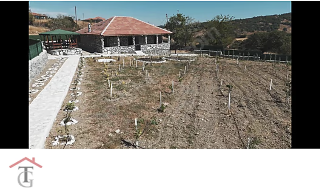 BALIKESİR SAVAŞTEPE PELİTCİKDE SATILIK TAŞ EV VE BAHÇESİ(1489M²)