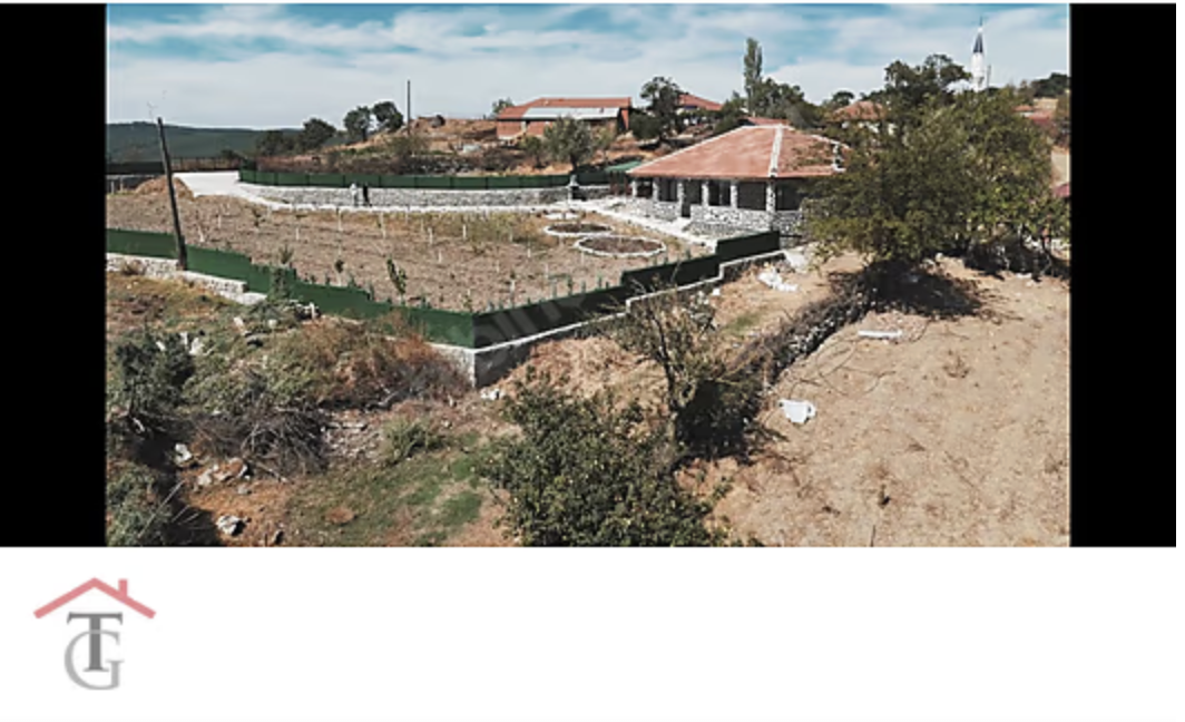 BALIKESİR SAVAŞTEPE PELİTCİKDE SATILIK TAŞ EV VE BAHÇESİ(1489M²)